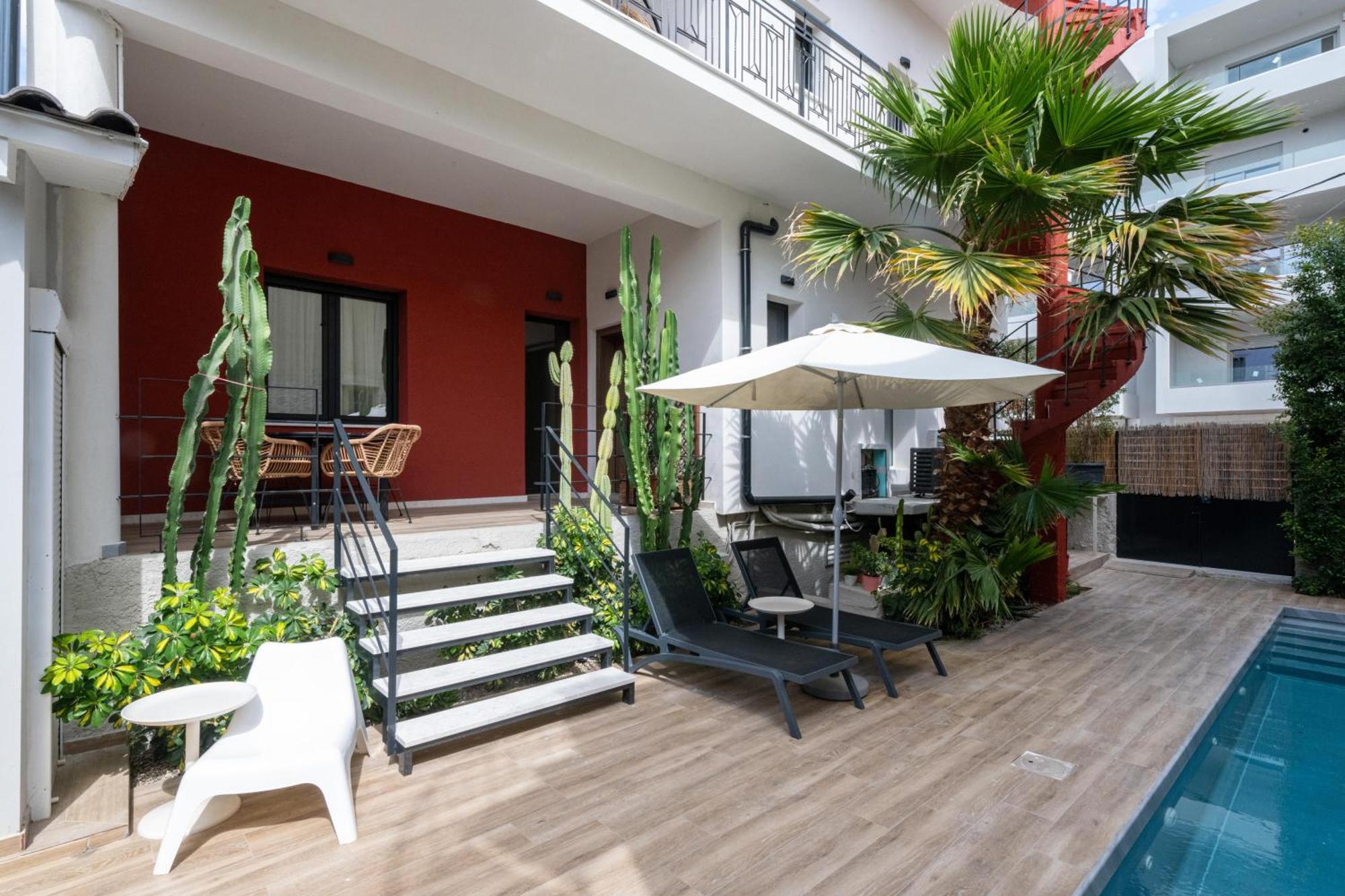 Thalias Quarters - Kalamata Mediterranean Villas Eksteriør billede